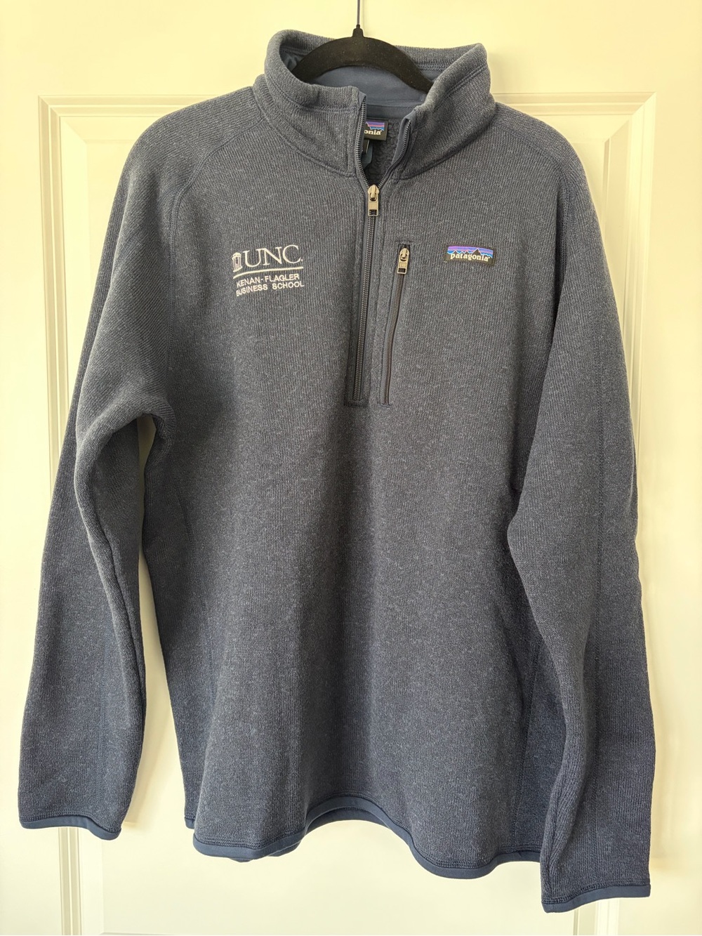 Patagonia Men’s Blue Half-Zip Fleece Pullover